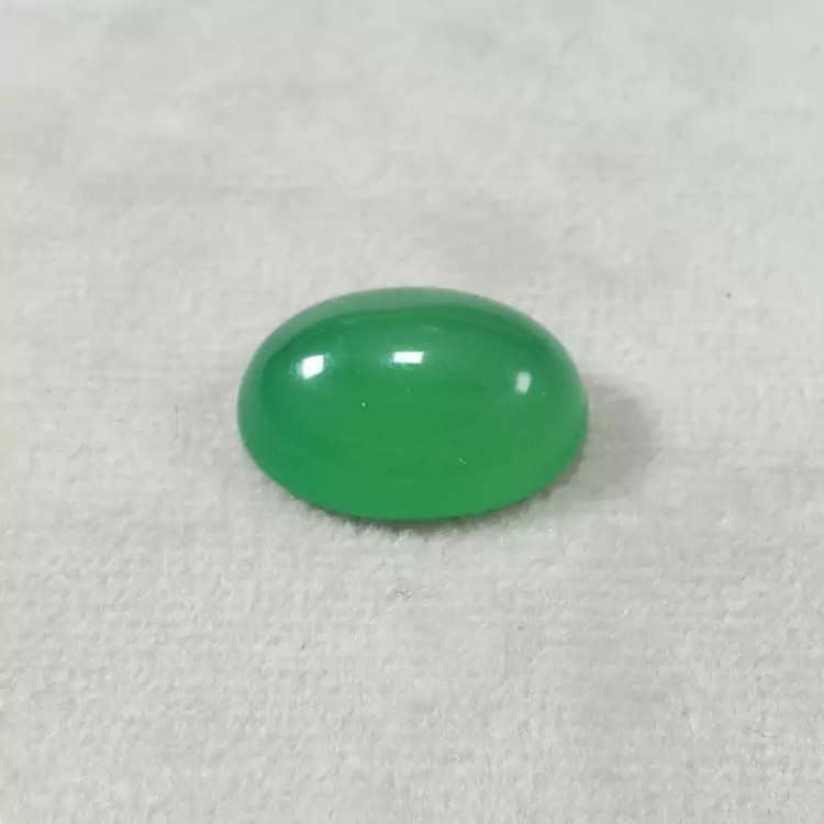 نگین عقیق سبز معدنی رنگ شارژ
