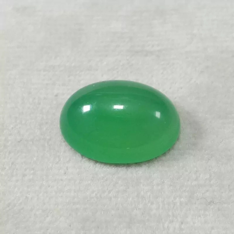 نگین عقیق سبز معدنی رنگ شارژ