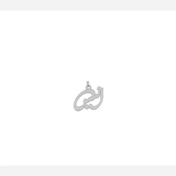 پلاک اسم انیس نقره عیار 925