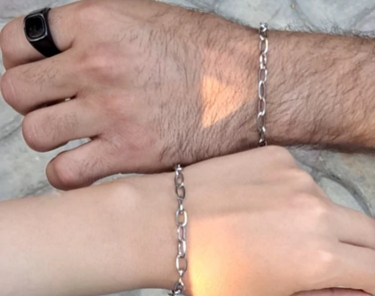 ست دستبند نقره مدل زنجیری زنانه و مردانه