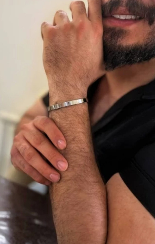 ست خلخال نقره ساده و شیک زنانه و مردانه