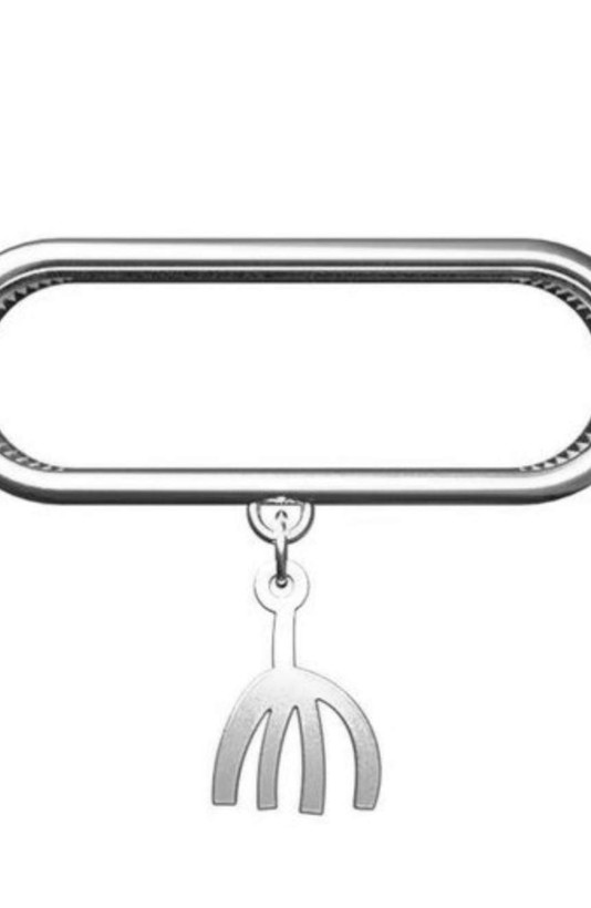 اویز ساعت نقره دستساز مدل طرحدار 106