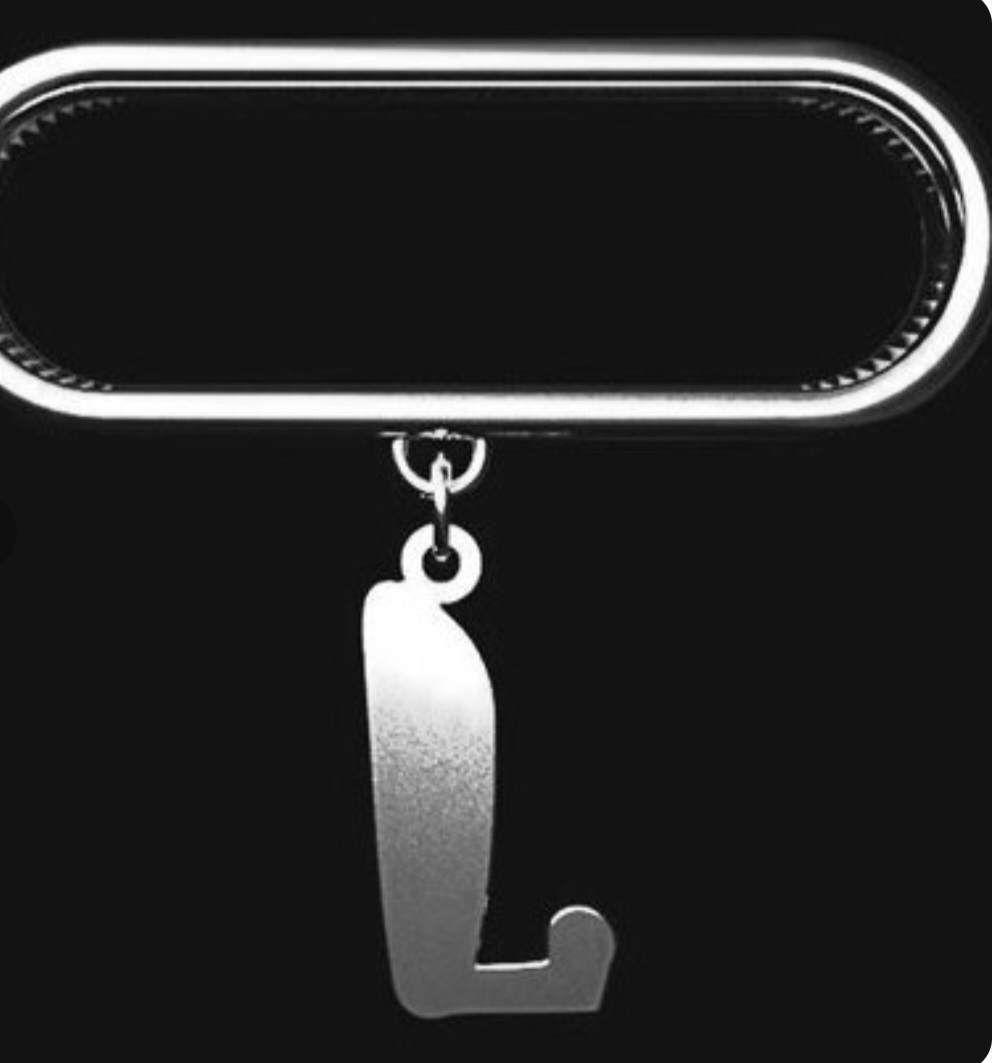 اویز ساعت نقره دستساز مدل L