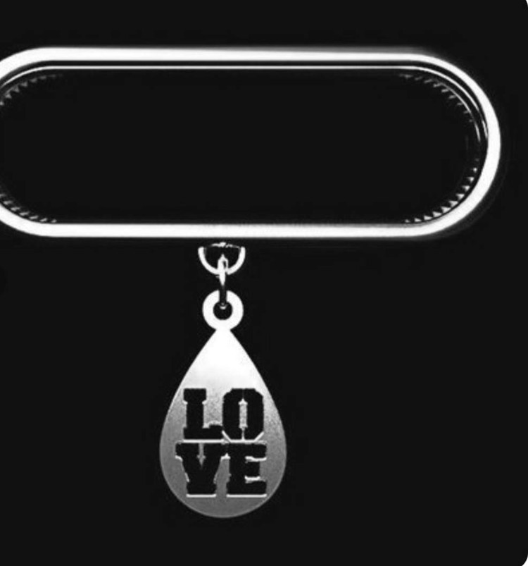 اویز ساعت نقره دستساز مدل love