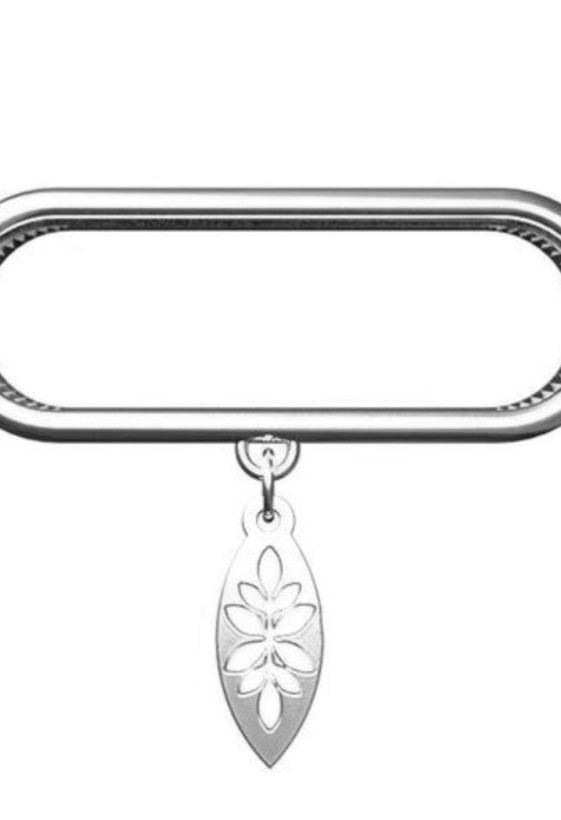 اویز ساعت نقره دستساز مدل طرحدار 266
