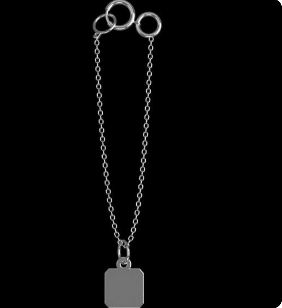 اویز ساعت نقره مدل طرحدار 333