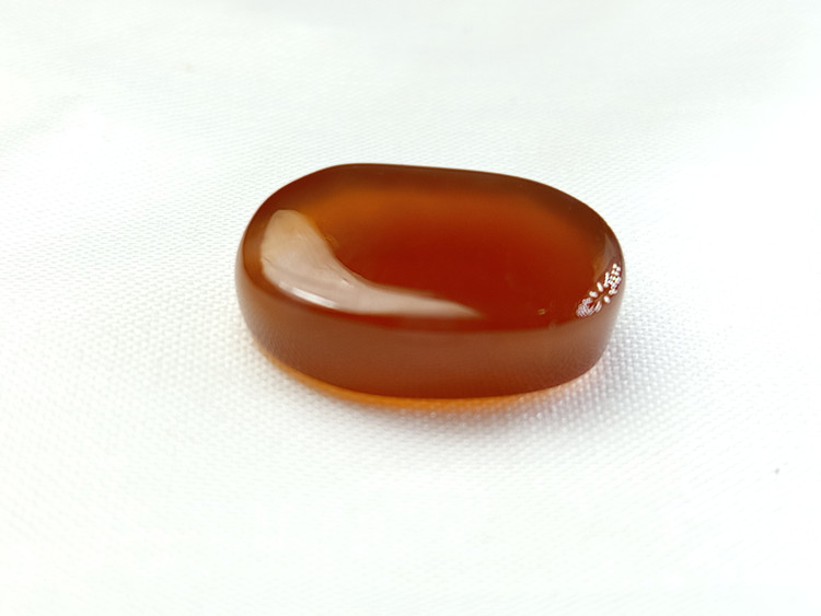 نگین عقیق یمنی ساده و زیبا